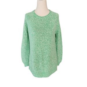 J. mclaughin Green Knit Sweater Small
